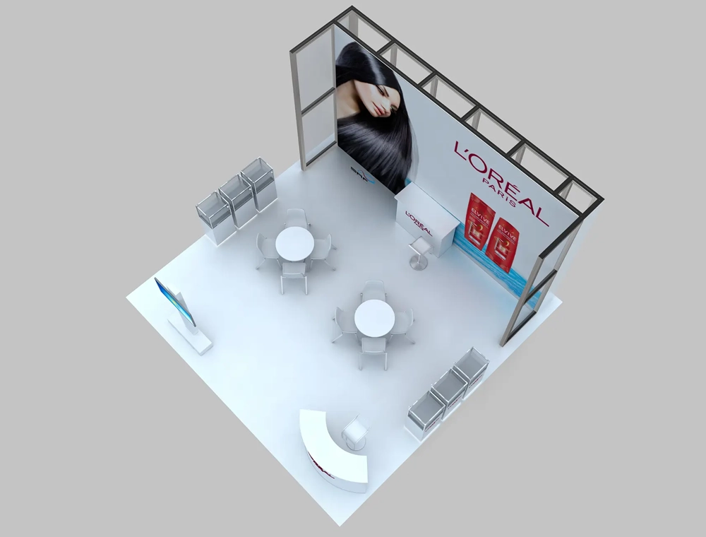 Options to rent 20x20 trade show booth